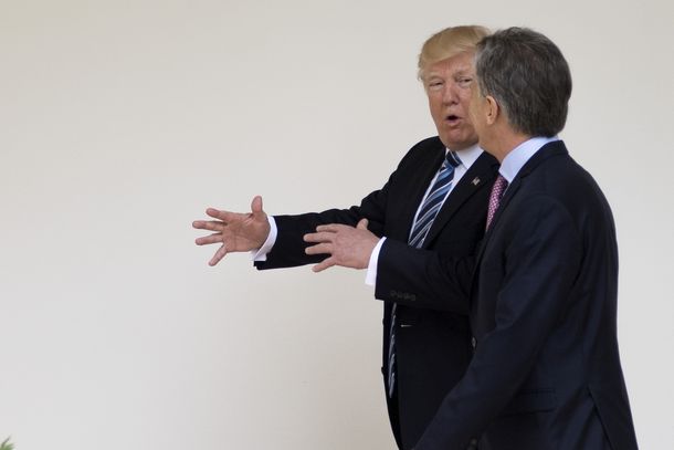 Trump recibió a Macri en la Casa Blanca