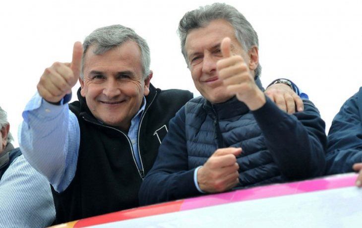Gerardo Morales y Mauricio Macri