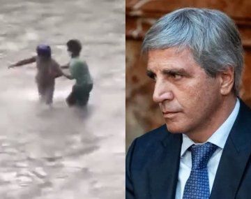 Desnudan al ministro de Economía de Nepal y lo tiran al río: Luis Caputo agradece no haber nacido en ese país