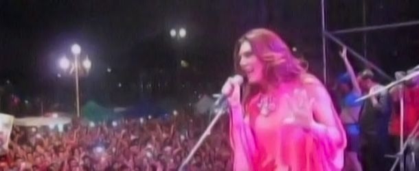 Flor de la V se destapó con su discurso en la Marcha del Orgullo