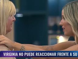 doble congelados en gran hermano: virginia recibio la visita de sus dos hijas doble congelados en gran hermano: virginia recibio la visita de sus dos hijas