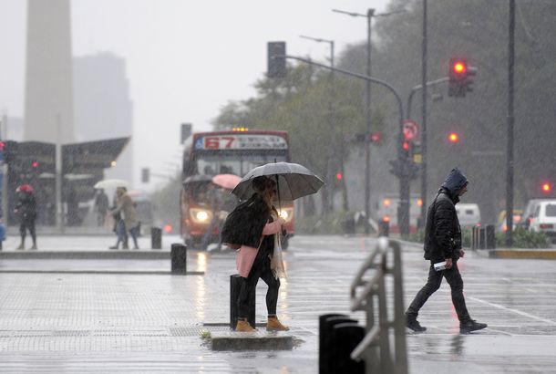 Alerta meteorológico por lluvias y tormentas fuertes en la Ciudad y el Gran Buenos Aires