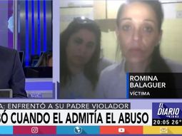romina Balaguer hizo que el padre confiese que había abusado de ella