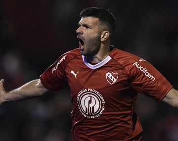 Emmanuel Gigliotti en Independiente - Crédito:&nbsp;@Independiente