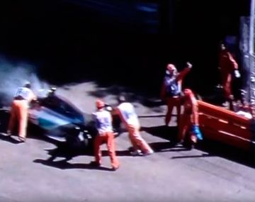 Fórmula 1: llegaba en el podio