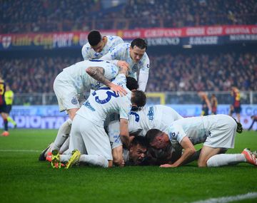 El gol de Lautaro Martínez en el triunfo de Inter ante Genoa para volver a ser puntero en la Serie A