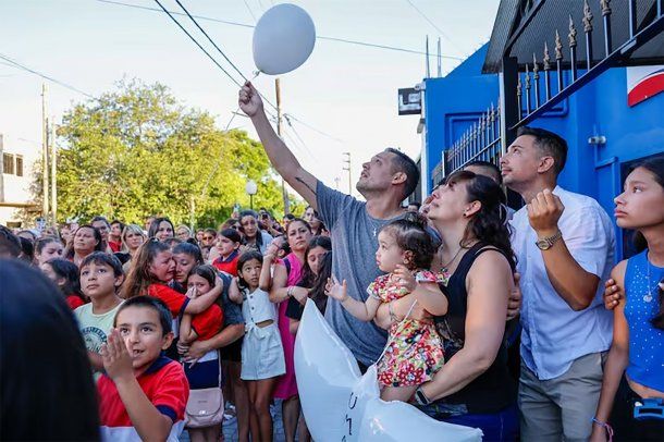 Crimen de Umma: los padres le hicieron un homenaje a su hija