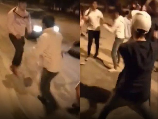 Realizaron una fiesta clandestina y terminó en una batalla campal: ¡Te voy a hacer pin..., gil!
