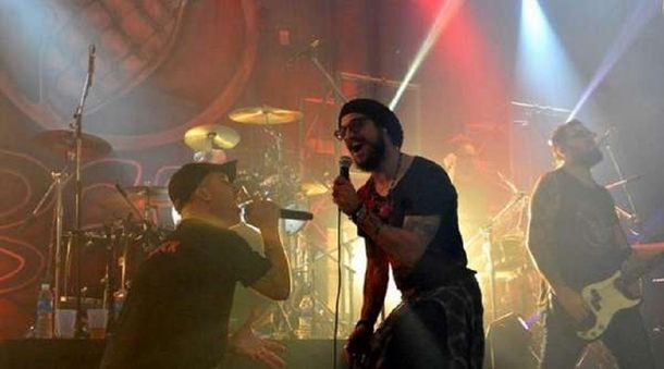 Daniel Osvaldo sigue rockeando: ahora cantó con La Beriso