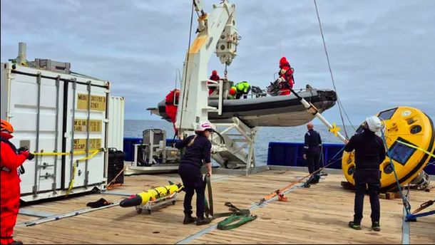 Científicos argentinos realizaron la misión Ecos de 2 Cañones, que los llevó al fondo del Atlántico Sur