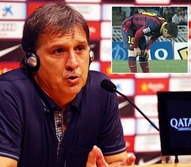 Martino despejó todas las dudas sobre el estado de salud de Messi