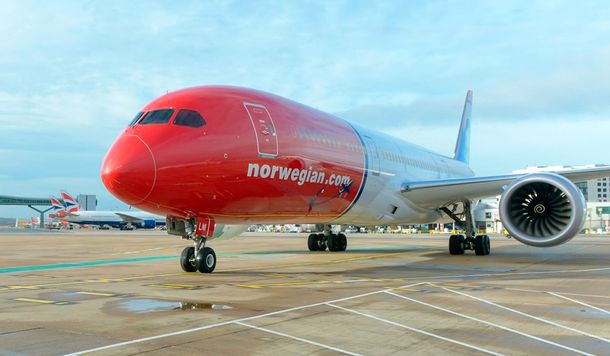 Low cost: Norwegian empezó a vender pasajes a destinos locales