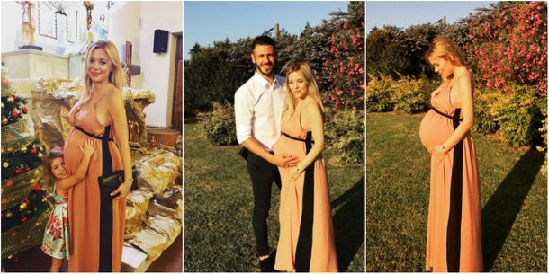 Evangelina Anderson y Martín Demichelis celebran las Fiestas en Córdoba