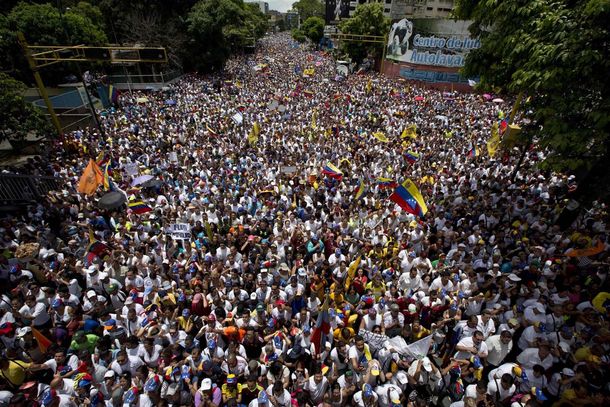 Marcha opositoria de Venezuela
