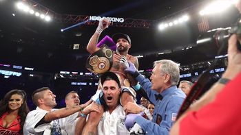 Matthysse noqueó a Taylor - Crédito: @linea_deportes Matthysse noqueó a Taylor - Crédito: @linea_deportes