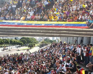 En Buenos Aires, venezolanos se manifestaron en contra de Nicolás Maduro