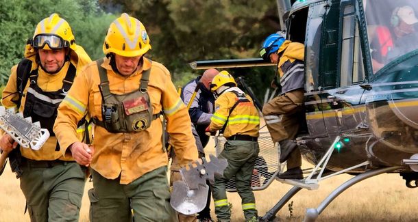 Alivio en El Bolsón: brigadistas logran controlar los incendios forestales