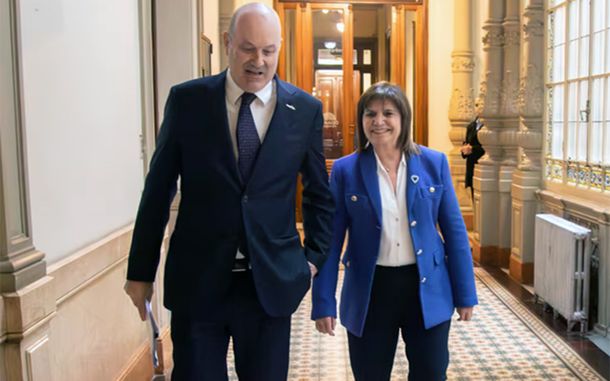Federico Sturzenegger y Patricia Bullrich.