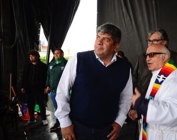 Pablo Moyano en Luján - Crédito:&nbsp;@pablomoyano_ok