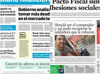 Tapas de diarios del jueves 8 de febrero de 2018