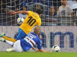 con un gol de tevez la juventus supero a la sampdoria con un gol de tevez la juventus supero a la sampdoria