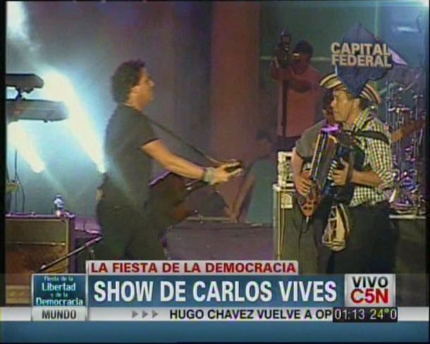 Seguí en directo los festejos por el Día de la Democracia