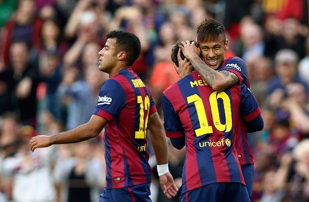 Con dos goles de Messi, el Barcelona aplastó al Getafe y se afirma en la cima