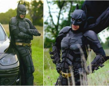 El Batman solidario de La Plata