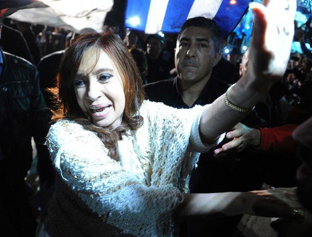 La llegada de Cristina Kirchner a Buenos Aires