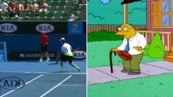 la bola en la ingle, pero en la vida real: mira el video del abierto de australia la bola en la ingle, pero en la vida real: mira el video del abierto de australia