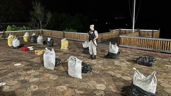 la prefectura incauto 55 kilos de droga en misiones la prefectura incauto 55 kilos de droga en misiones