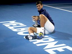 Rey absoluto: Novak Djokovic venció a Murray para coronarse en Australia