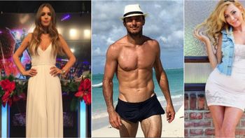 Pampita, Pico Mónaco y Pau Linda Pampita, Pico Mónaco y Pau Linda