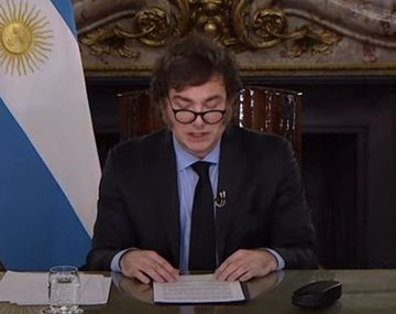 El fin del Estado presente y los patriotas: las frases de Milei en la cadena nacional