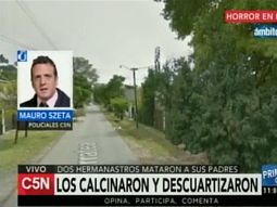 dos hermanastros mataron, descuartizaron y calcinaron a sus padres en pilar dos hermanastros mataron, descuartizaron y calcinaron a sus padres en pilar