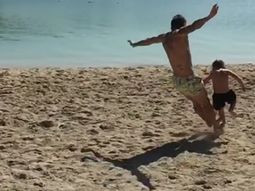 Al jugador del Atalanta se le fue la mano...o la pierna Al jugador del Atalanta se le fue la mano...o la pierna