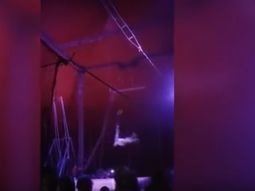 Una trapecista cayó desde 12 metros en Misiones Una trapecista cayó desde 12 metros en Misiones