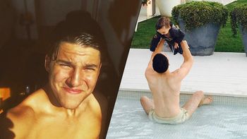 el lomazo de fran tinelli en punta del este: mira el tierno video con lorenzo el lomazo de fran tinelli en punta del este: mira el tierno video con lorenzo