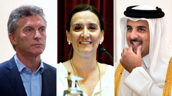 La Justicia recibió una denuncia contra Macri, Michetti y el emir de Qatar. La Justicia recibió una denuncia contra Macri, Michetti y el emir de Qatar.