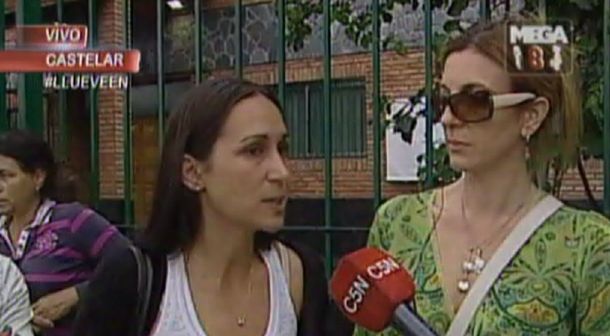 Sigue la vigilia de padres en Castelar: Tratan al jardín como una verdulería