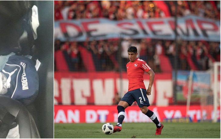 En el interior del auto de Alan Franco había latas de cerveza