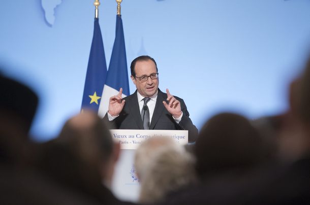 La popularidad de Hollande subió tras el atentado a Charlie Hebdo