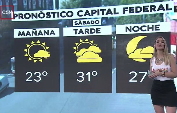 Pronóstico del tiempo del sábado 26 de enero de 2019