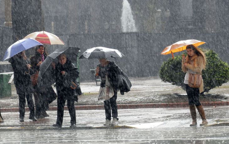 Un domingo con lluvias, pero que irá mejorando en Capital y alrededores