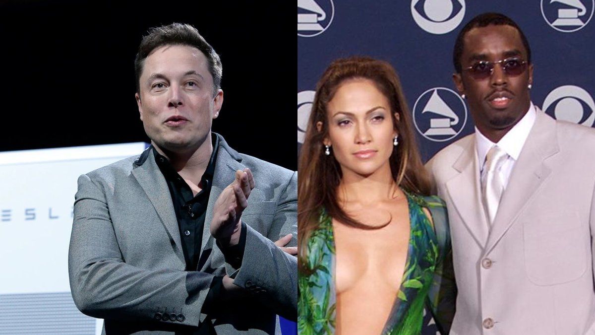 Elon Musk destrozó a Jennifer López por su relación con P. Diddy