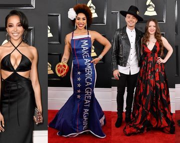 Premios Grammys 2017: looks de la alfombra roja