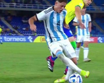 La durísima lesión de Agustín Giay en el Sudamericano Sub-20