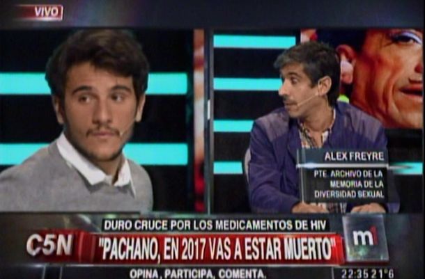 Mirá el fuerte cruce entre Alex Freyre y Pedro Robledo en C5N
