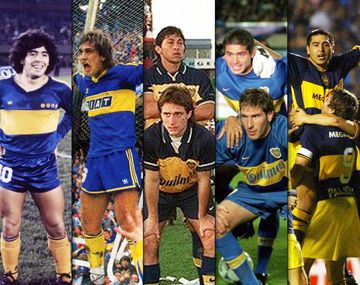 Conocé las cinco camisetas emblemáticas de Boca