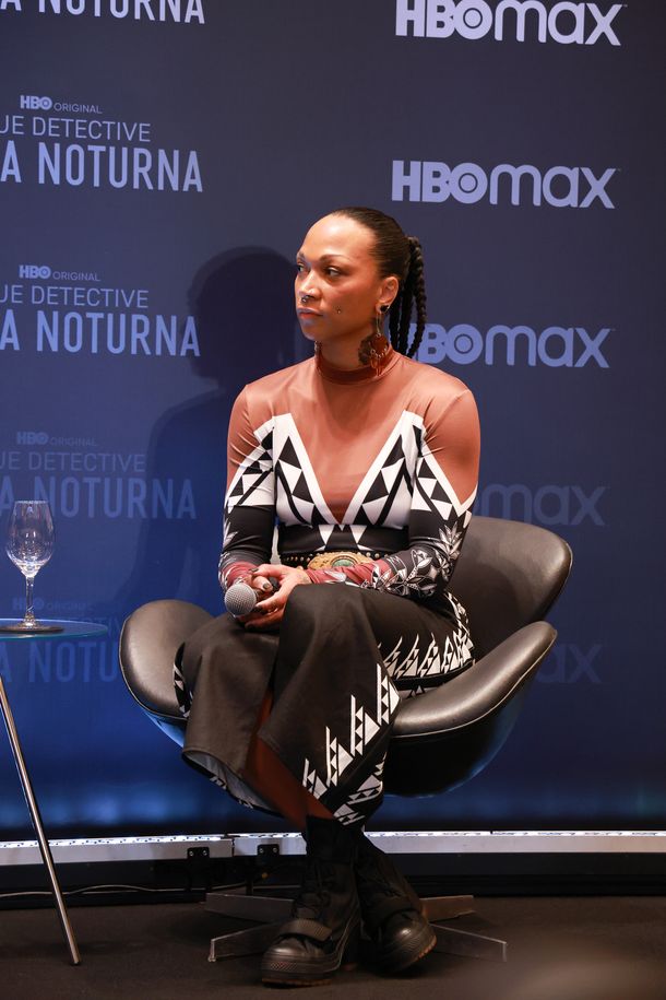 Kali Reis en la conferencia de prensa de Kali Reis en la conferencia de prensa de